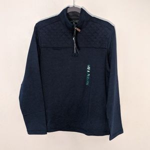 NWT G.H. Bass & Co 1/4 Zip Pullover Sweater